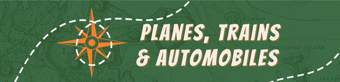 Planes, Trains & Automobiles Exhibit logo