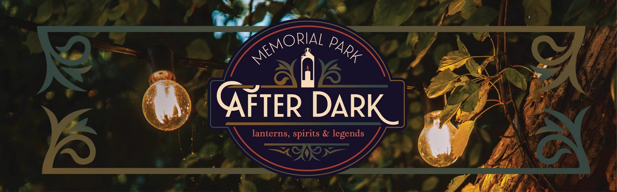 Memorial Park After Dark. Lanterns, spirits and legends